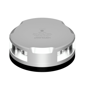 2NM 360° WHITE,SILVER W/FB BASE