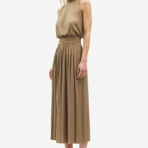 Samsoe Samsoe Uma Beige Mekko