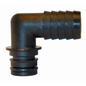 Jabsco 30642-1000 liitäntäsarja, 2 x 19 mm (3/4″) letku, 90°