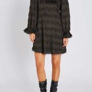 Bruuns Bazaar FrillyBBArmade dress musta mekko