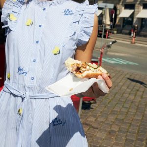 Lollys Laundry SamoLL dress maksimekko – Hurmaava vaaleansininen puuvillamekko
