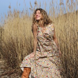 Lollys Laundry SamoLL dress maksimekko – Hurmaava kukkakuosillinen kesämekko