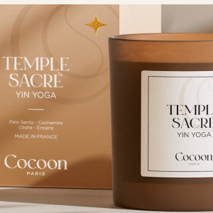 Cocoon Paris Temple Sacré -tuoksukynttilä Yin Yoga